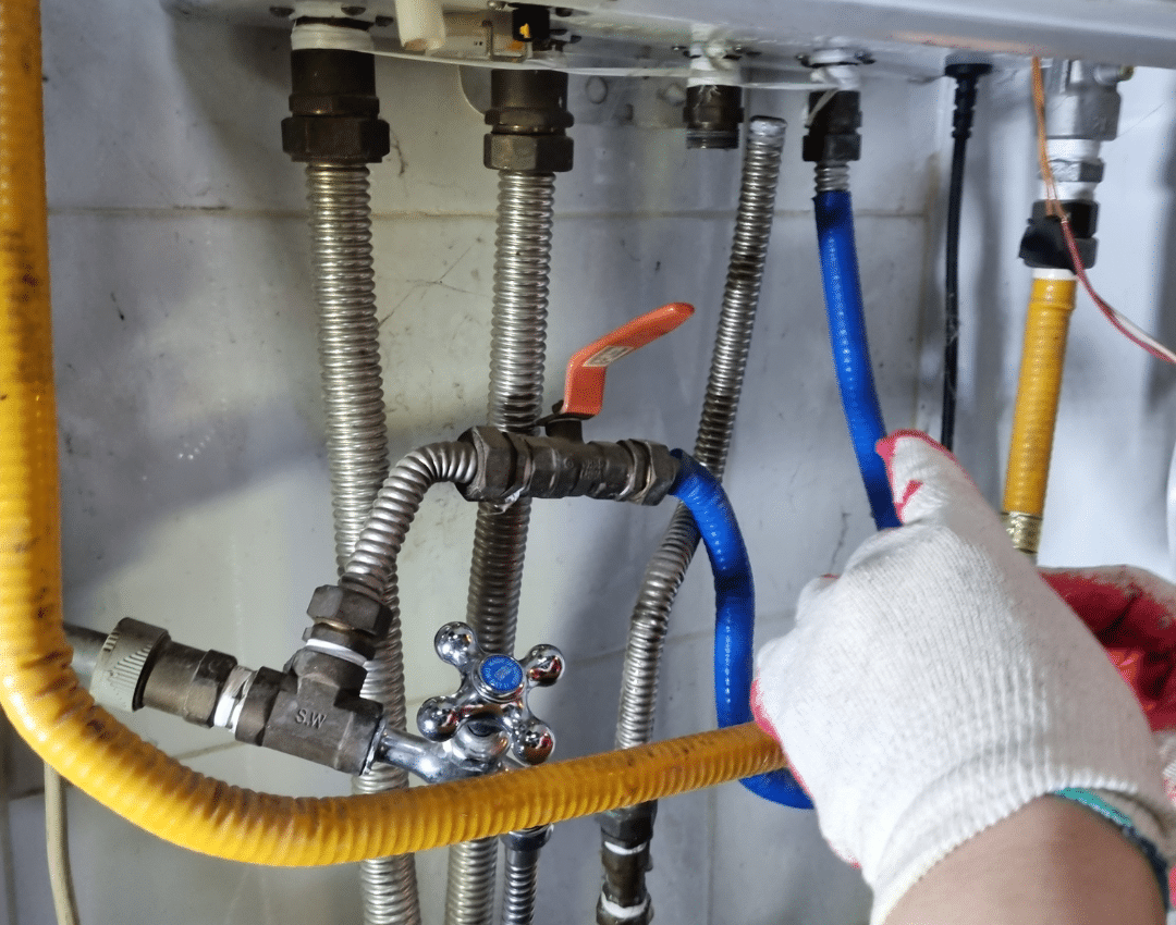 boiler fault code low pressure — boiler filling loop (Scotland Leak Detection)