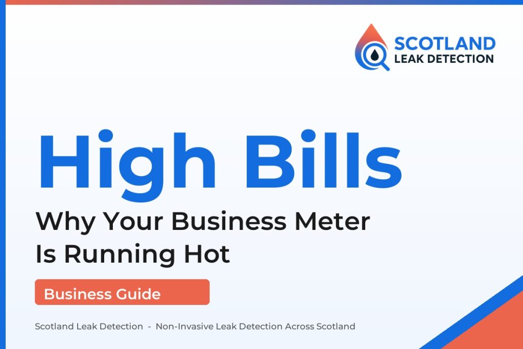 high water bill business — Why Your Business Meter Is Running Hot (Scotland Leak Detection)