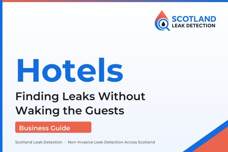 hotel leak detection — Finding Leaks Without Waking the Guests (Scotland Leak Detection)