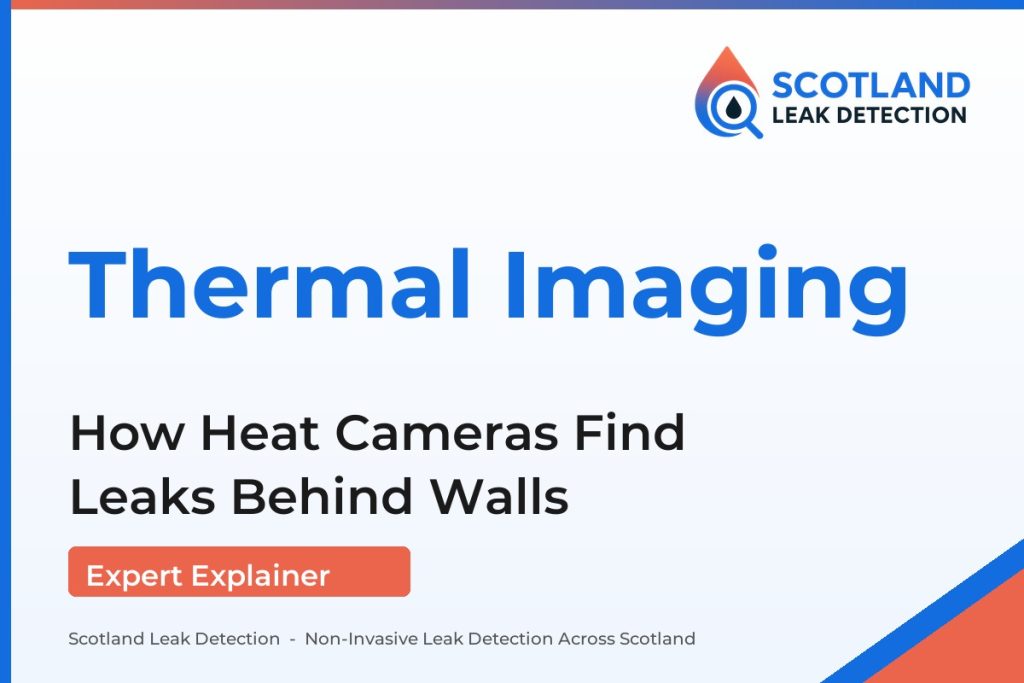 thermal imaging leak detection — How Heat Cameras Find Leaks Behind Walls (Scotland Leak Detection)