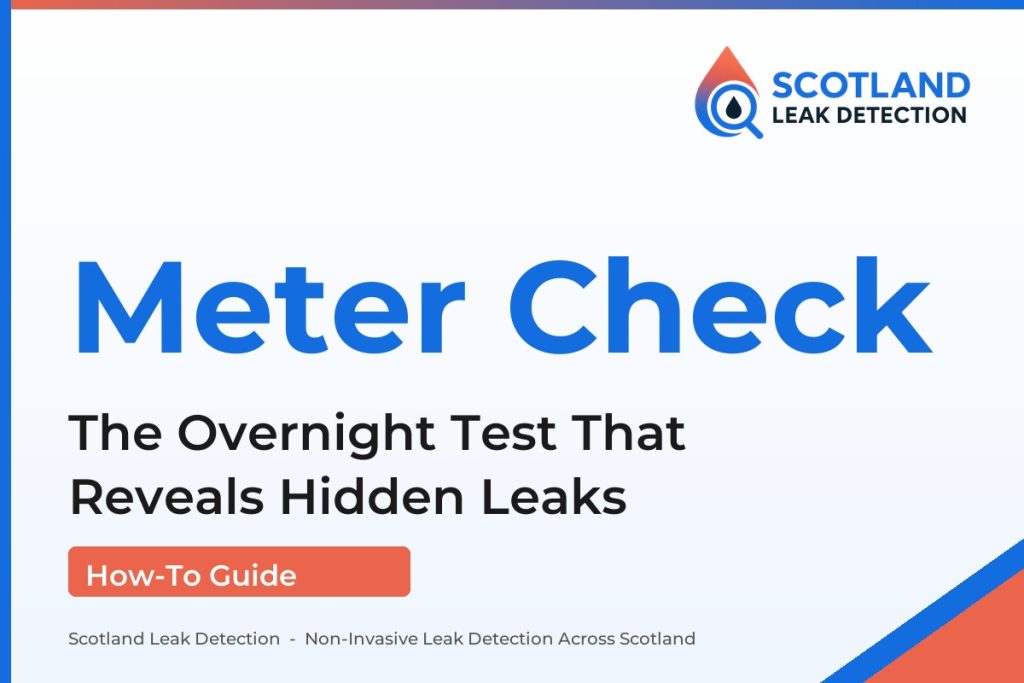 check water meter for leak — The Overnight Test That Reveals Hidden Leaks (Scotland Leak Detection)