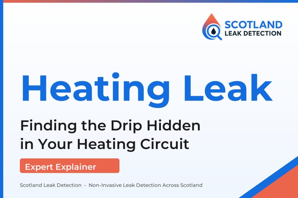 detecting central heating leaks — Finding the Drip Hidden in Your Heating Circuit (Scotland Leak Detection)
