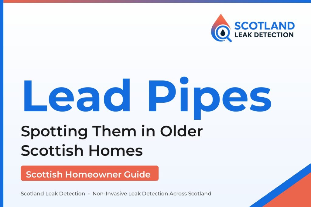 lead water pipes scotland — Spotting Them in Older Scottish Homes (Scotland Leak Detection)
