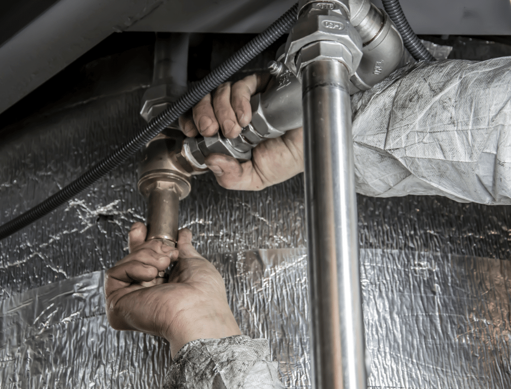 new build water leaks &mdash; pipe under floor (Scotland Leak Detection)