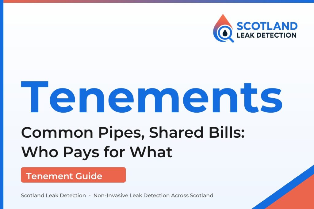 tenement leak responsibility — Common Pipes, Shared Bills: Who Pays for What (Scotland Leak Detection)