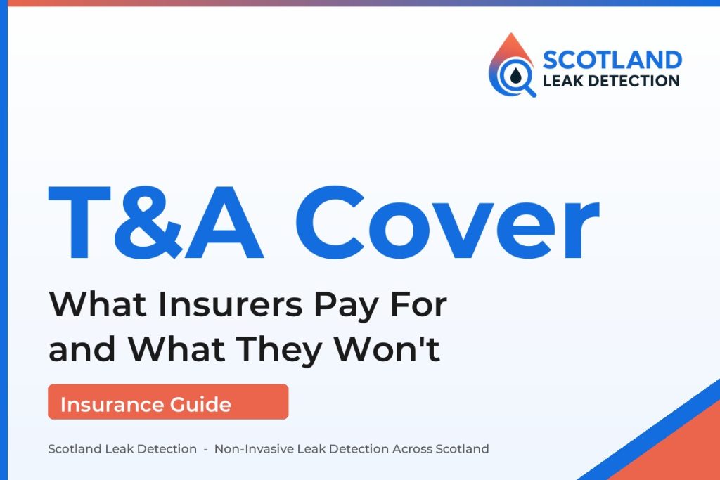 trace and access insurance — What Insurers Pay For and What They Won't (Scotland Leak Detection)