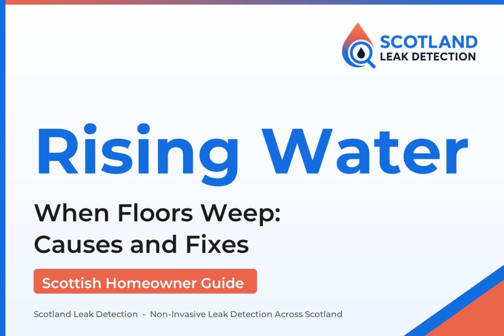 water coming up through floor — When Floors Weep: Causes and Fixes (Scotland Leak Detection)