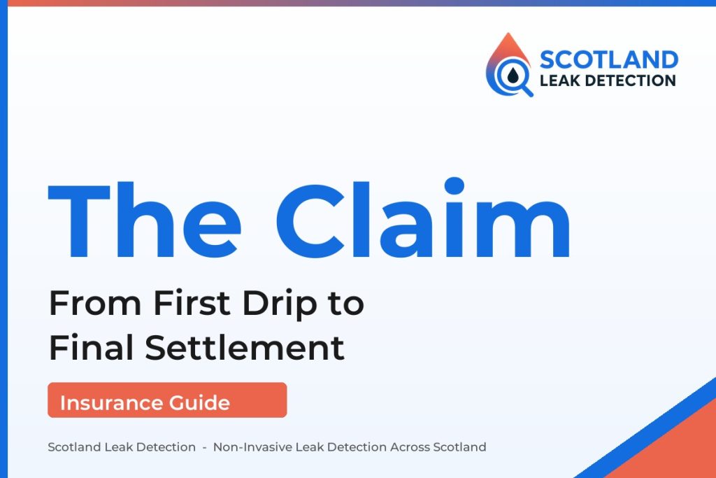 water leak insurance claim — From First Drip to Final Settlement (Scotland Leak Detection)
